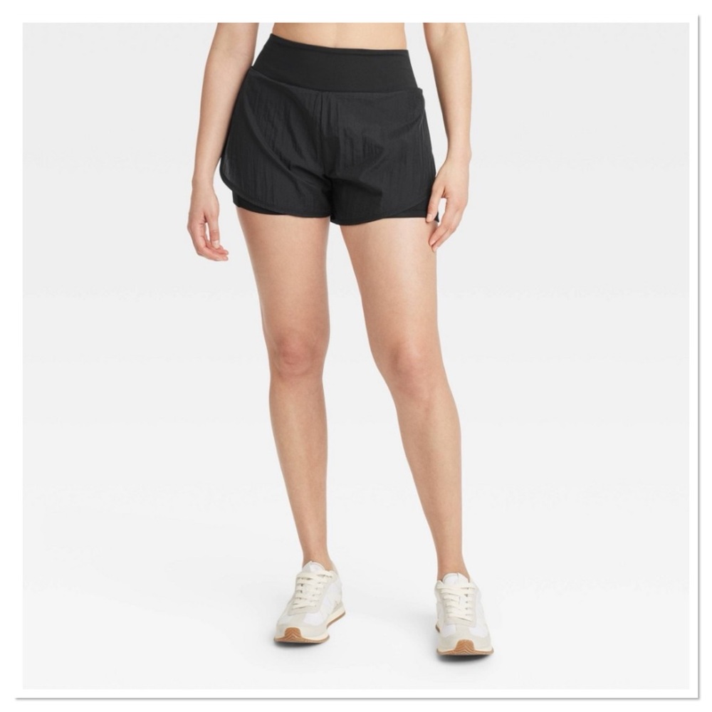 Women’s Woven High Rise 2 in 1 Shorts All In Motion